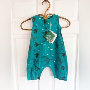 NWT Little Green Radicals | Flying South Playsuit | Age 3-6 months